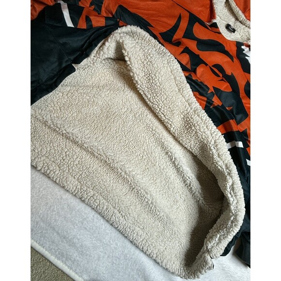 Chicago Bears Hooded FOCO Sherpa Oversized NFL Reversible Hoodie Wearable Adult - Picture 7 of 7